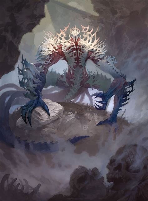 Dust Stalker Mtg Art From Battle For Zendikar Set By Clint Cearley