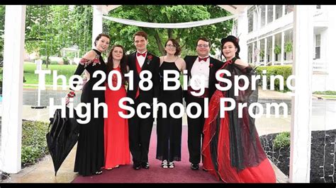 Scenes From The 2018 Big Spring High School Prom Youtube