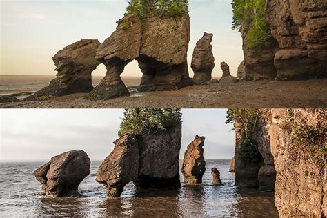 How to play high tide or low tide. Where is the World's Largest Tidal Range? - WorldAtlas