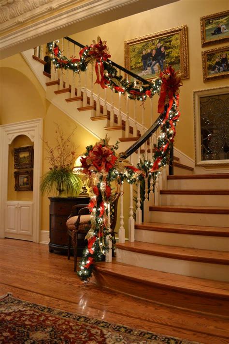19 Stunning Christmas Staircase Decorations Godfather Style