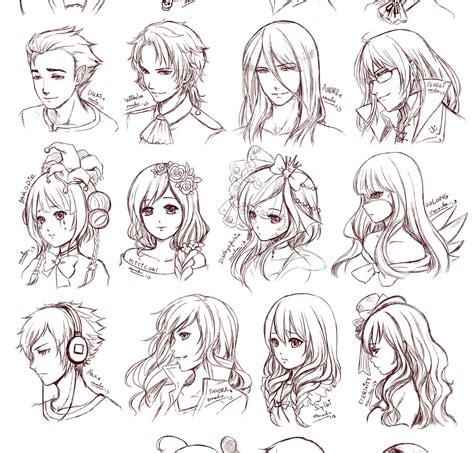 Anime Hairstyles Male Male Anime Hairstyles Drawing At Getdrawings