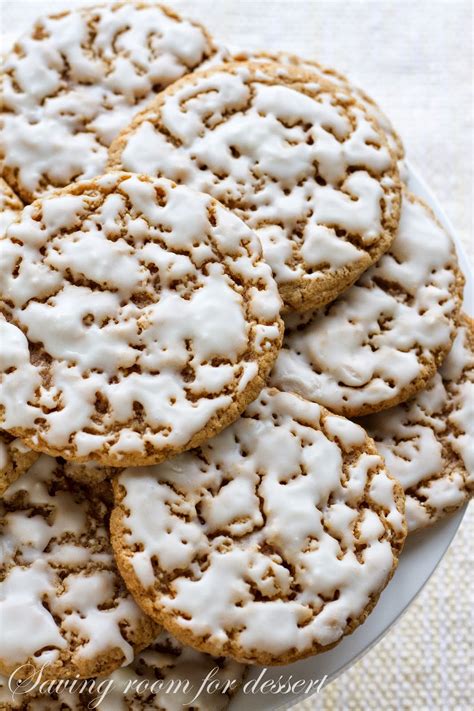 These cookies would also make for an awesome ice cream sandwich: Old-Fashioned Iced Oatmeal Cookies - Saving Room for Dessert