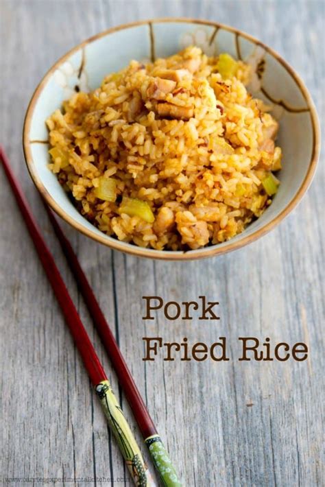 1 tablespoon toasted sesame oil. Pork Fried Rice - Carrie's Experimental Kitchen