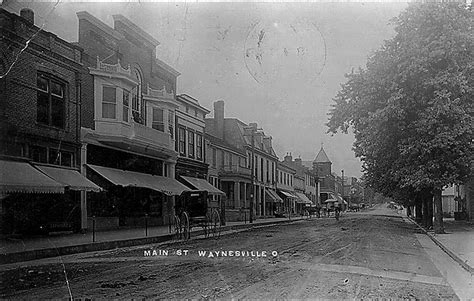 Waynesville Ohio ~ Connections With The Past Old Postcard Photographs