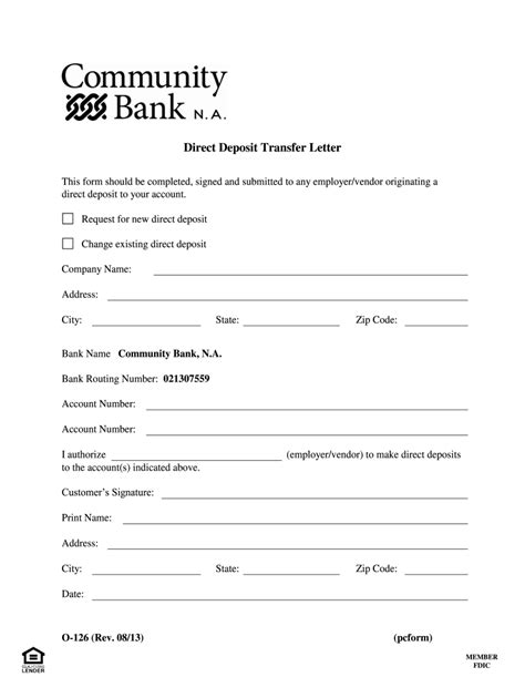 Bank Letter For Direct Deposit 2013 2024 Form Fill Out And Sign