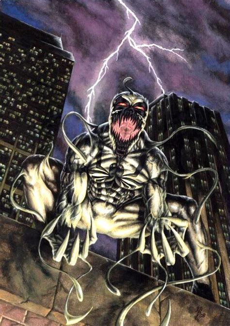 Anti Venom2nd By Bloodspider2099 On Deviantart Anti Venom Marvel