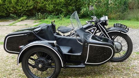 1938 Bmw R12 750cc Motorcycle Combination Vin 11187 Classiccom