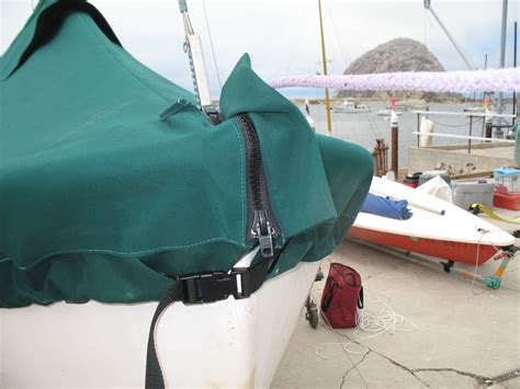 Oday Daysailer Mast Up Tented Cover Sailboat Mooring Cover Slo