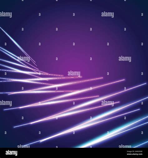 Bright Neon Lines Background Stock Vector Image And Art Alamy