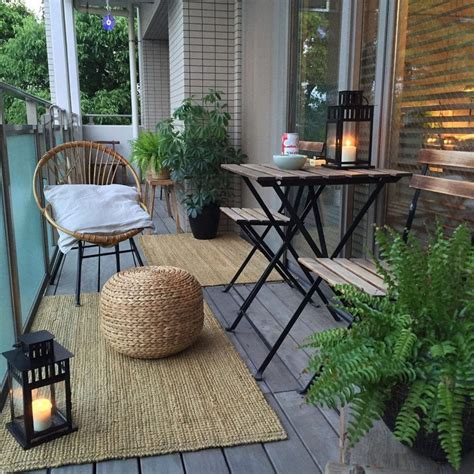 Best 95 ♥ Small Apartment Patio Ideas Atractive Patio Design