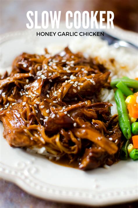 You can also use boneless, skinless chicken thighs if you prefer dark meat. Slow Cooker Asian Honey Garlic Chicken Recipe | Mom Spark ...