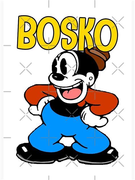 Bosko Poster For Sale By Pop Pop P Pow Redbubble