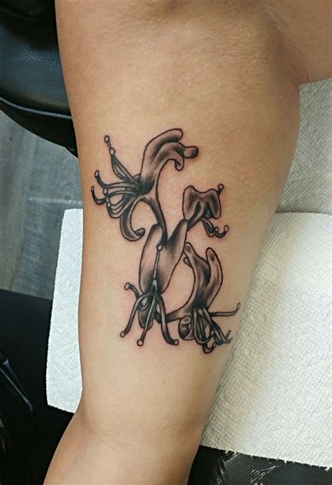 John paul j.p. mercer is the tritagonist of the cartoon network series craig of the creek. Honeysuckle flower tattoo by joe dillon at ink therapy nj ...