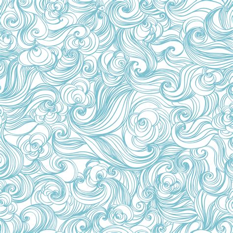 Wave Seamless Pattern Vector Free Download Anchillante