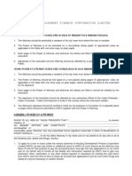 General Power of Attorney for Pakistan Sample | Leasehold Estate | Lease