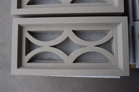 Before painting the cast iron foundation vent grates on the kuppersmith project house, a wire brush was used to remove any rust. OTHER PRODUCTS - DFW CAST STONE