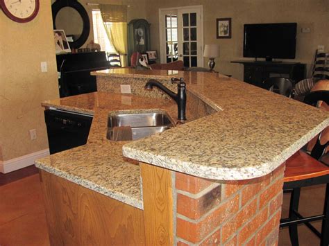Granite Counter Tops For Beautiful Kitchen Island In