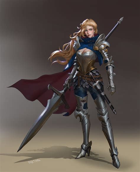 Pin By Mark Loertscher On Rpg Female Character 14 Female Knight