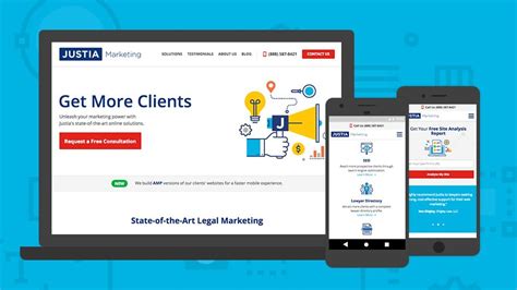 Justia Launches New Marketing Website | Marketing website, Legal marketing, Marketing