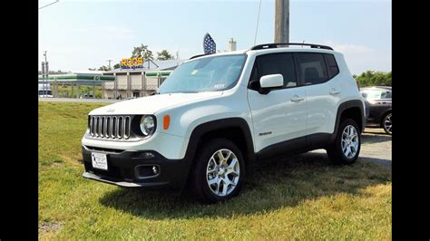 2015 jeep renegade latitude 4x4 start up tour and review youtube