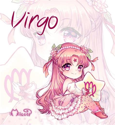 Zodiac Sign Virgo By Miaowx3 On Deviantart Anime Zodiac Virgo Art