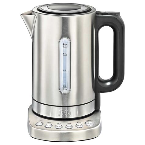 Solis Variable Temperature Electric Kettle Silver Buy At Best