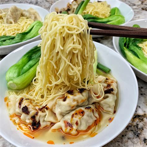 Easy Wonton Noodle Soup Whats Barb Cooking