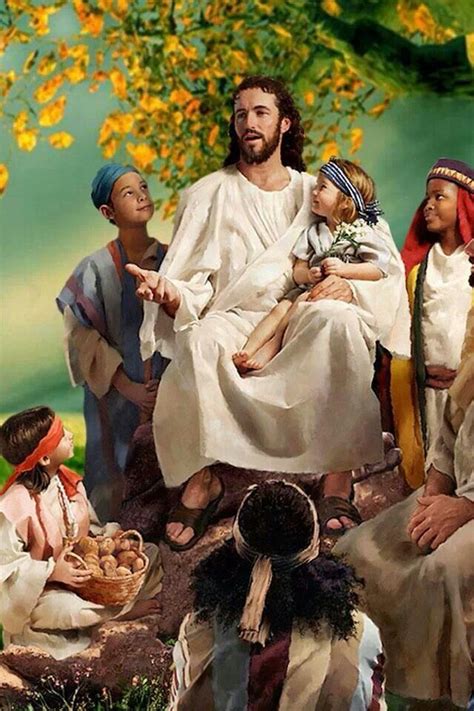 All The Little Children ♡ I Love This Picture ♡ Christian Jesus