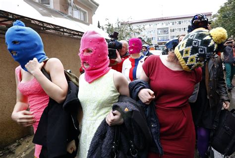 Members Of Pussy Riot Attacked By Cossacks In Sochi With Whips And Pepper Spray Ibtimes