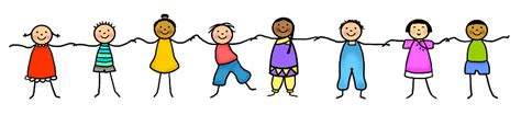 Stick Figure Kids Holding Hands Stock Illustration Download Image Now