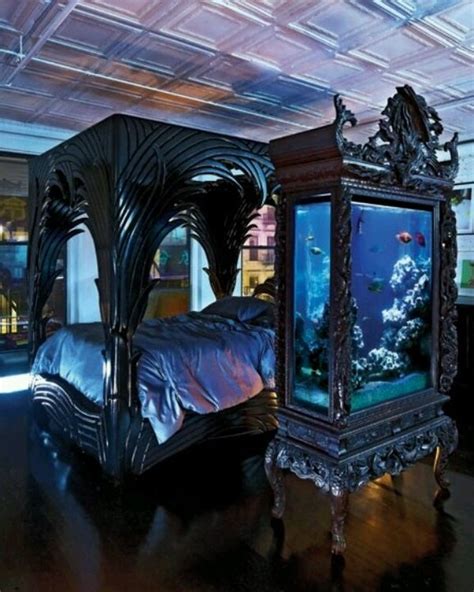 These goth bedrooms use drapes, rugs, bed frames and much more to set the mood. Mysterious Gothic Bedroom ~ Home Design - Interior Design ...