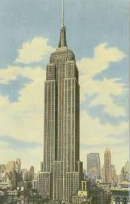 The height of the pinnacle (203 feet or 61.9 meters) has broadcast towers and a lightning rod. Unlearned History: History of the Empire State Building