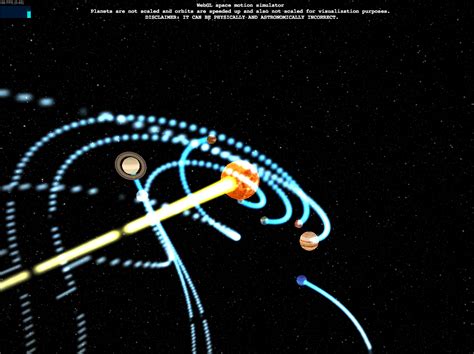 Solar System Motion Simulator Uplabs
