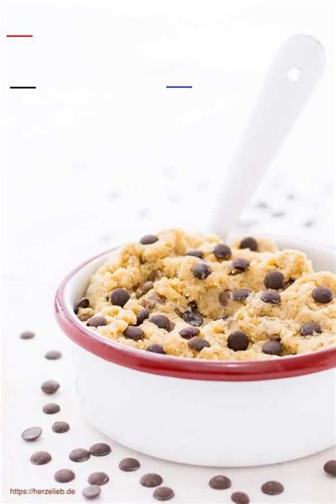 Keksteig zum Löffeln - Cookie Dough Teig selbermachen - # ...