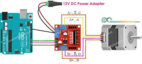 4 Wire Stepper Motor Driver Circuit Diagram Wiring Boards