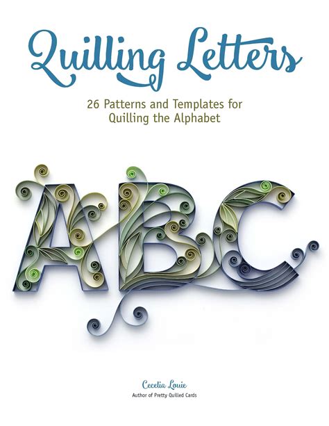 quilling template  letter  quilled letter  quilling paper craft quilling patterns