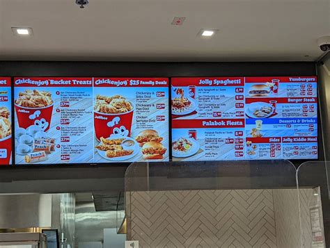 Menu At Jollibee Fast Food Houston Westheimer Rd