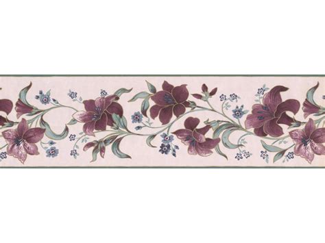 Floral Wallpaper Border 585892
