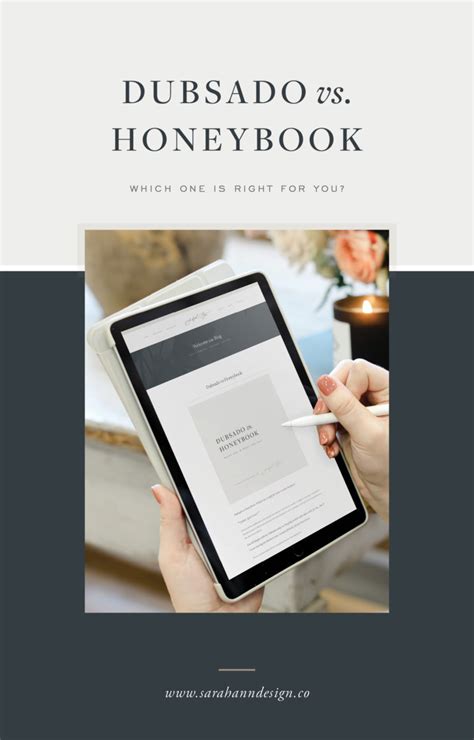 What's the best choice for you? Dubsado vs Honeybook | CRM for Creatives - Sarah Ann Design