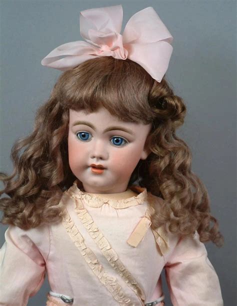 29” The Most Beautiful Simon And Halbig 1009 Early Bisque Head Child Doll