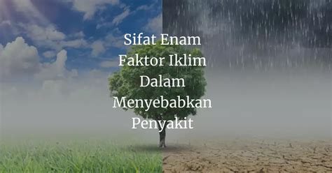 Sifat Enam Faktor Iklim Dalam Menyebabkan Penyakit  Terapi Jarum