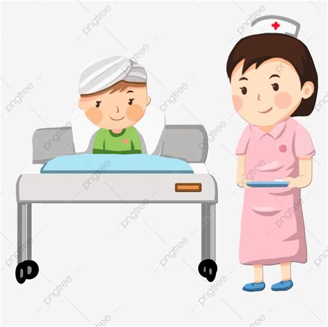 Pin amazing png images that you like. Enfermera Detective Paciente Hospitalizado Ilustración De ...