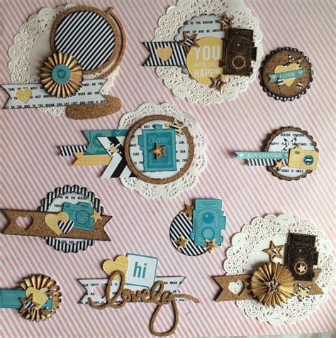 Embellishments To Die For Hey Little Magpie Scrapbook