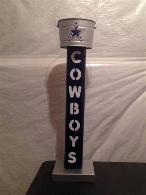 The plan being to first attach the velcro to the inside of my car, which has fabric instead of a hard plastic interior which would make it easier. Dallas Cowboys outdoor standing ashtray available from ...