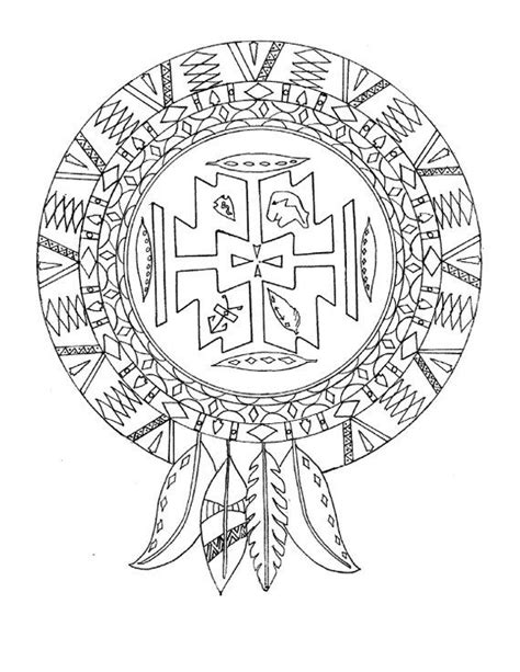 Native American Mandala Coloring Pages 357 Best Images About Native