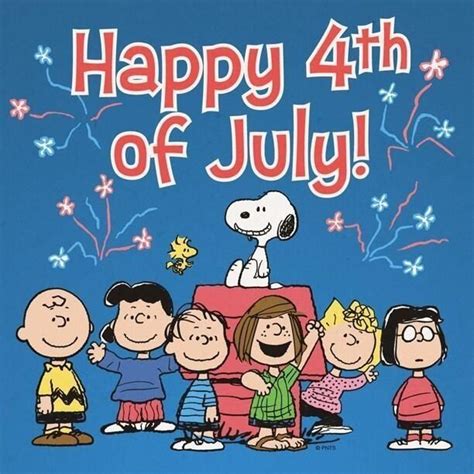 Peanuts Gang Happy 4th Of July Pictures Photos And Images For