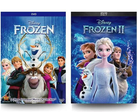 Frozen 1 And Frozen 2 Dvd 2 Movie Collection Luux Movie The Best Dvd