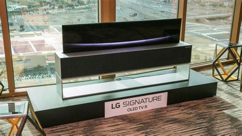 Lgs Rollable Oled Tv Is Coming To The Us For A Whopping 100000