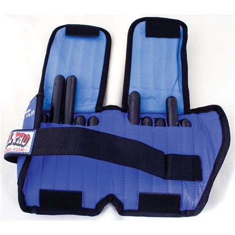 Blue 1 Piece All Pro Unisexs Adjustable Ankle Weight 20 Lbs All Pro