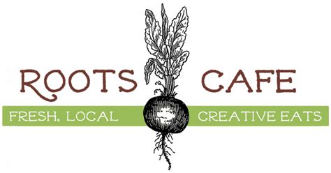 Roots Logo Female Foodie